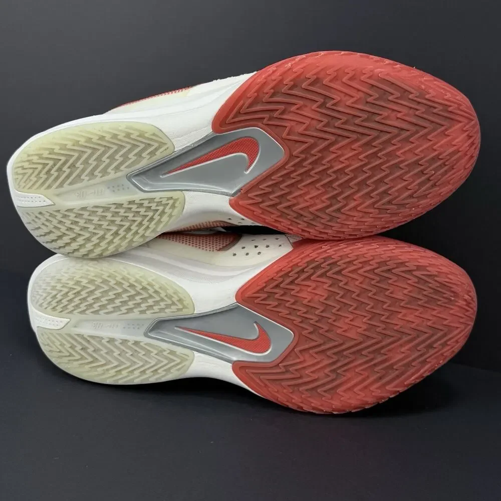 Nike GT Cut 3 Men’s 10.5 White Picante Red Basketball Shoes DV2918-101